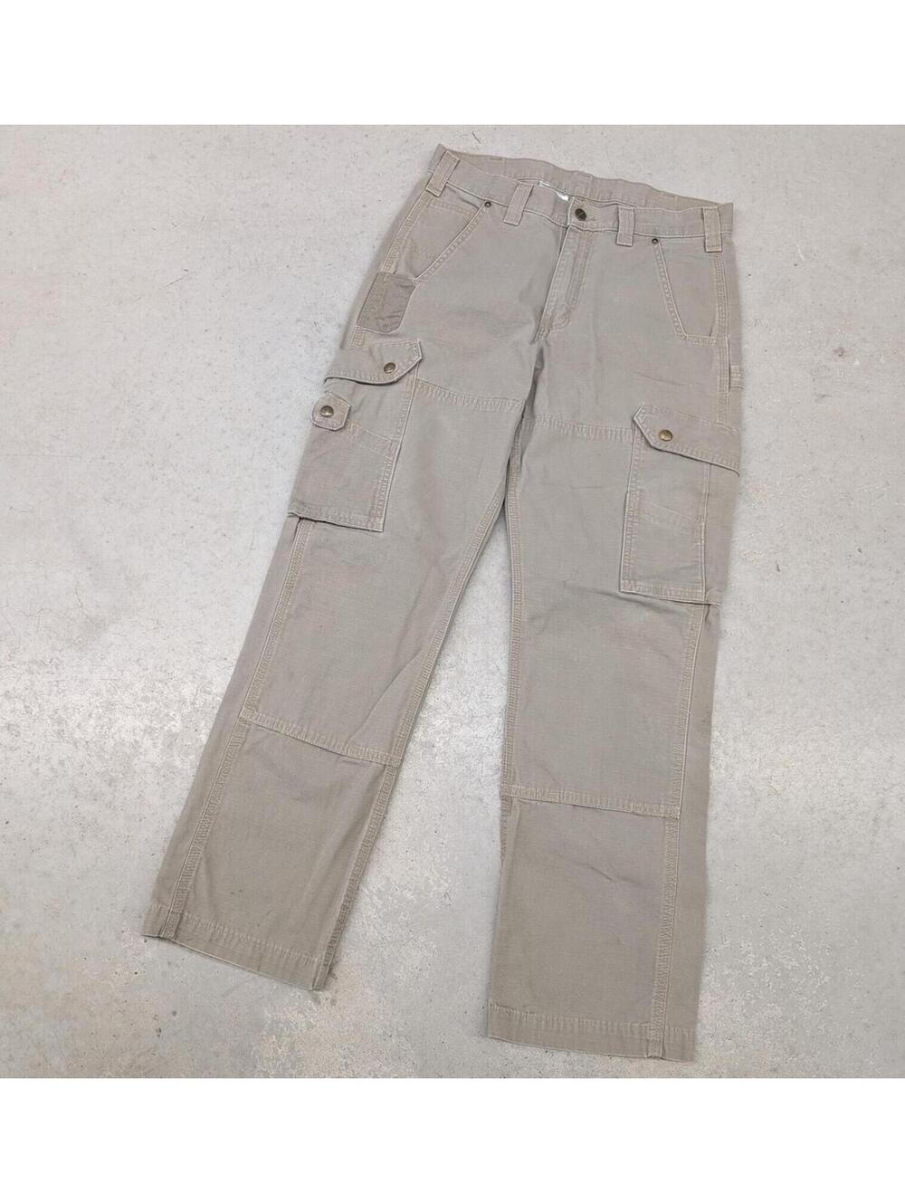 2000s Carhartt Cargo Heavy Cotton Pants B342 DES